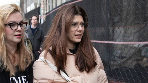 Oscar-winner Marisa Tomei is among a number of female actresses who attended today's hearing.