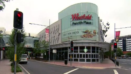 Police allege Mr Snell recorded up the skirts of unaware women at Penrith Westfield.