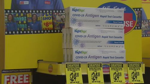 Rapid antigen tests have flown from Australian shelves, triggering major shortages as residents stock up amid changing COVID-19 testing requirements.