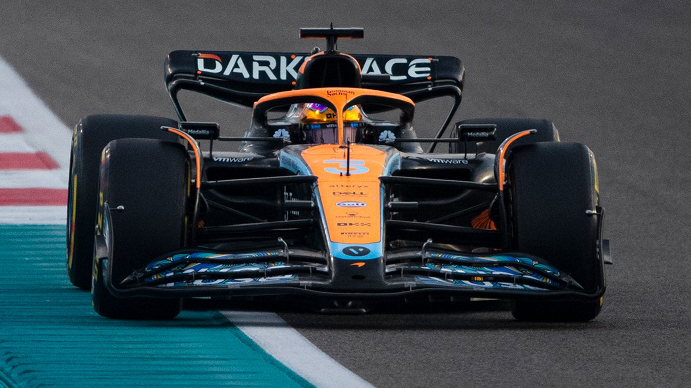 Daniel Ricciardo finished ninth in his final race for McLaren.
