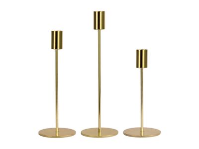 Gold candlestick set — Big W