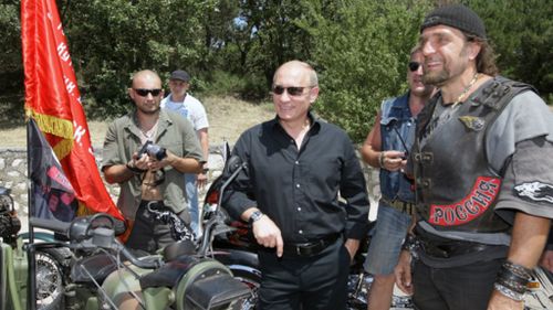 Russia's Night Wolves ride for Putin, and the motherland