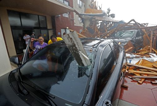 Hurricane Michael wreaks havoc in Panama City Beach. 