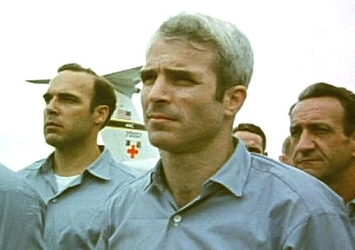 John McCain was interrogated, beaten and tortured in a Hanoi prison for five years. 