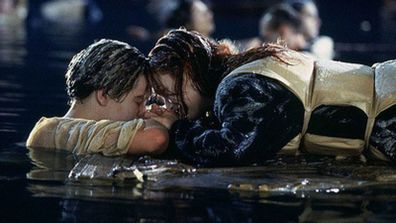 Kate Winslet and Leonardo DiCaprio star in Titanic.