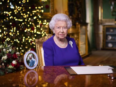 The Queen's annual Christmas message, 2020.