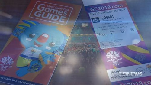 Tickets for the upcoming Commonwealth Games in Queensland, have been sent out to thousands of spectators riddled with errors (Supplied).