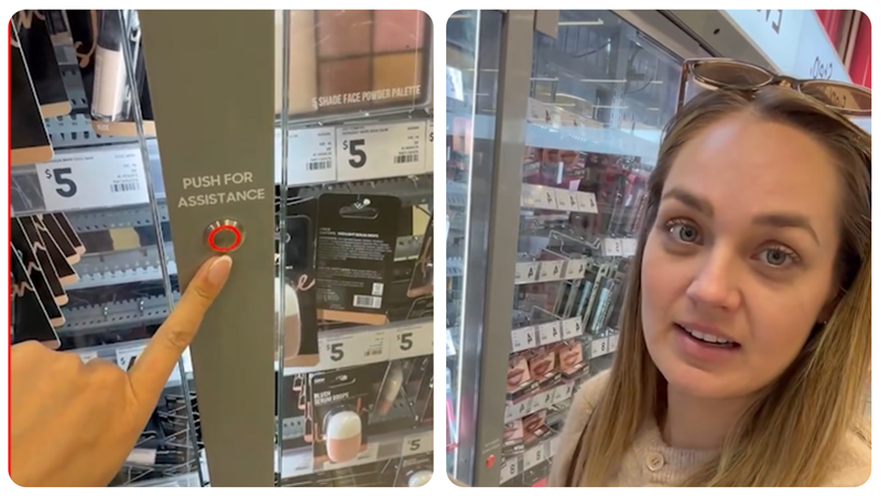 Kmart puts makeup and beauty items under lock and key to combat retail theft