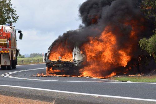 The crash occurred about 10am (Carol Skinner)