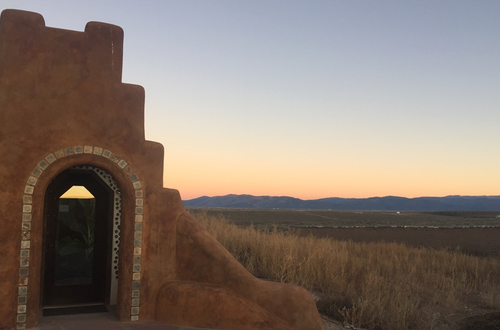 Each one of the 70 homes in this community has been built from materials destined for landfill. (9NEWS)