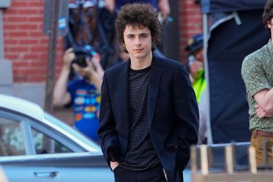 Timothee Chalamet as Bob Dylan