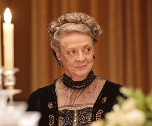 Maggie Smith in Downton Abbey