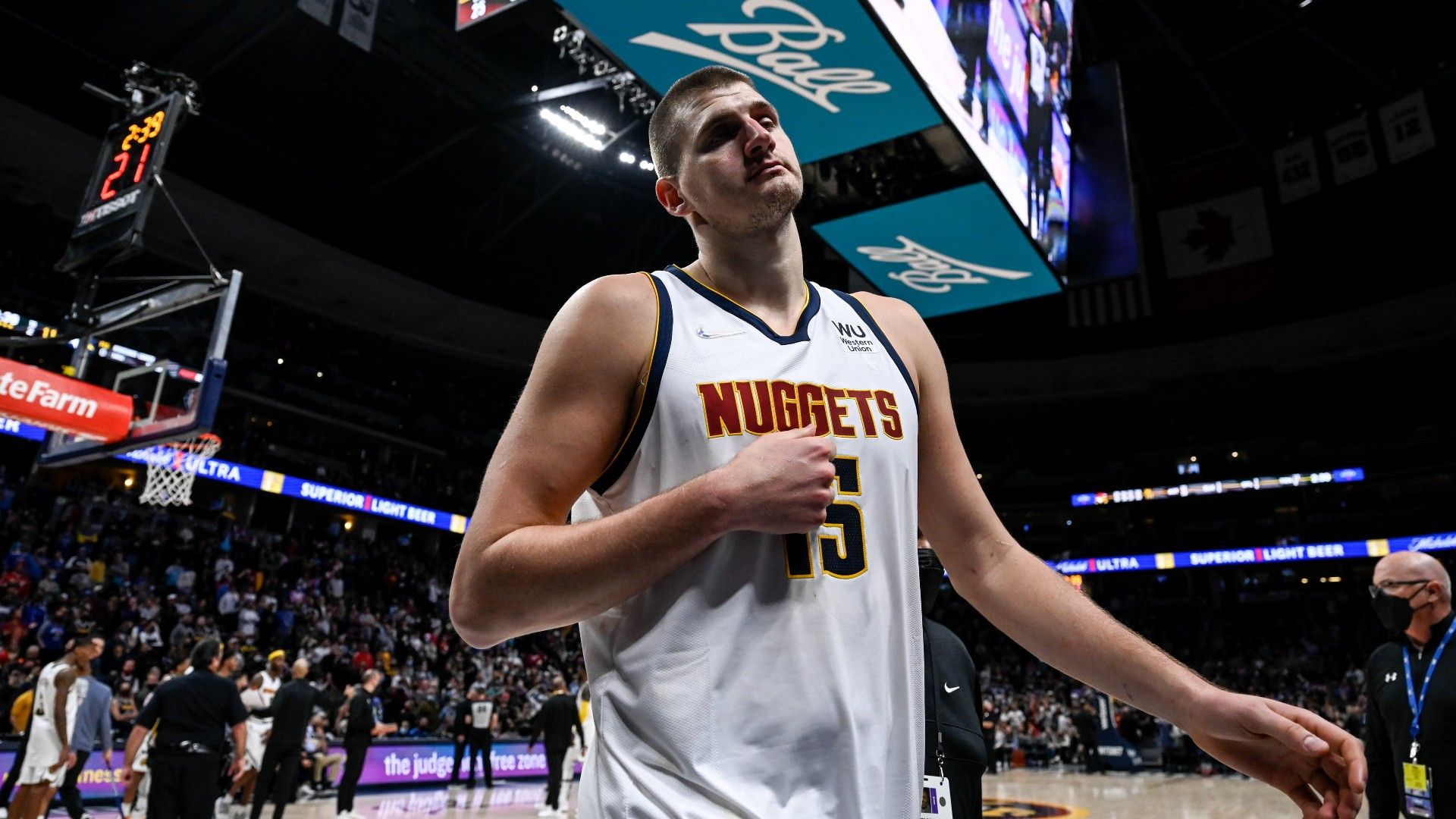 Nikola Jokic suspended for one game, Markieff Morris and Jimmy Butler fined