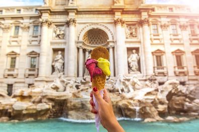 Don't miss the gelato in Italy.