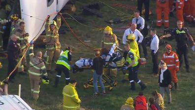 Melbourne bus crash seven children serious injuries Karl Stefanovic