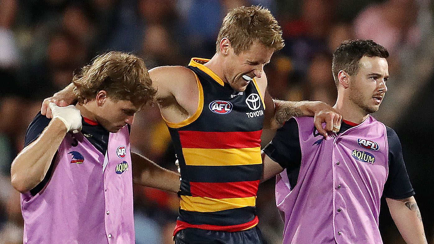 Adelaide skipper Rory Sloane makes defiant pledge after scans confirm cruel injury blow