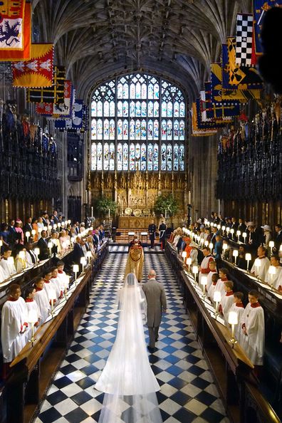 Royal wedding St George's Chapel, Windsor Castle. 