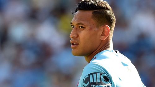 Israel Folau. (AAP)