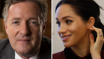 Piers Morgan and Meghan Markle