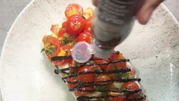 A Chef has divided opinion after making a bruschetta-style dish using Birds Eye potato waffles.