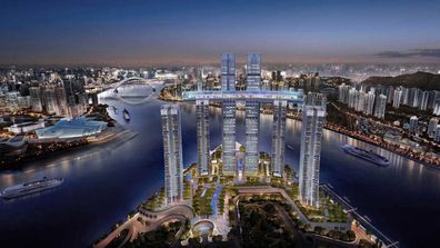 Raffles City Chonqing rendering