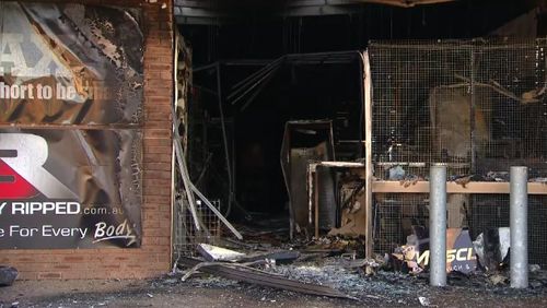 Police are unsure of how the fire started, with investigators sifting through the smouldering remains of the shop this morning.Police are unsure of how the fire started, with investigators sifting through the smouldering remains of the shop this morning.