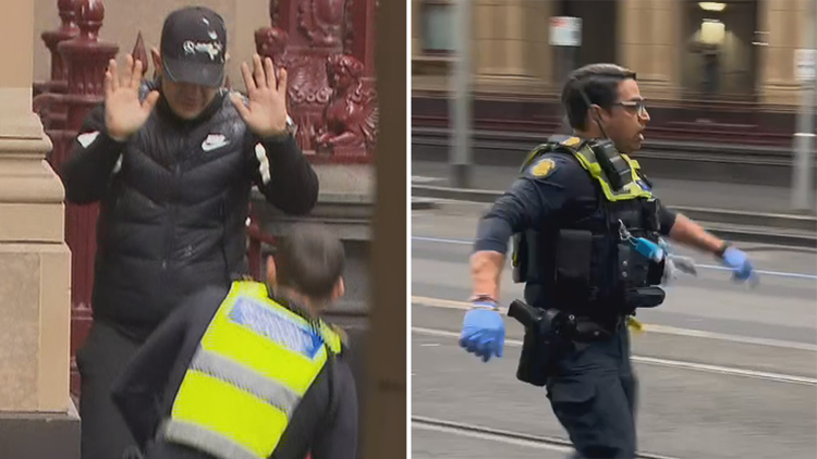 Man and woman arrested after alleged assault at Melbourne court