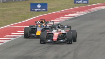Leclerc too fast for Verstappen to claim second