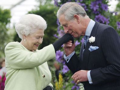 Prince Charles with the Queen, 2009