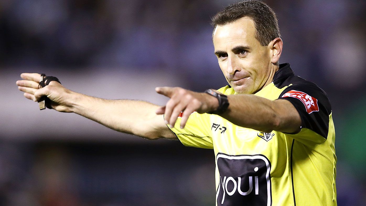 NRL slammed after Gerard Sutton survives mass referee cut following round 19 debacle