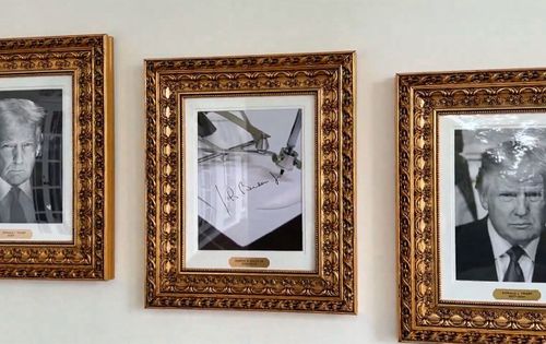 Başkan Joe Biden'ı temsil eden autopen fotoğrafı.