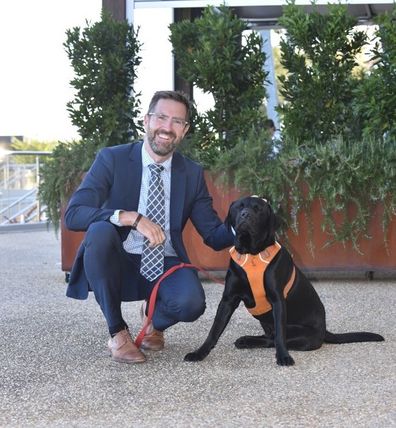 Maurice and Matthew Guide Dogs Victoria