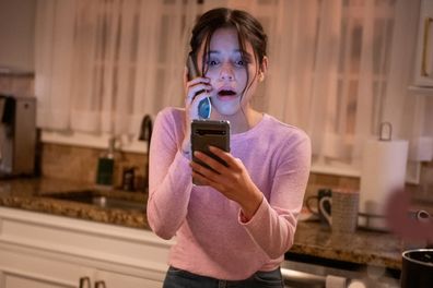 Jenna Ortega (Tara) stars in Paramount Pictures and Spyglass Media Group's "Scream."