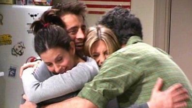 Friends TV show hug