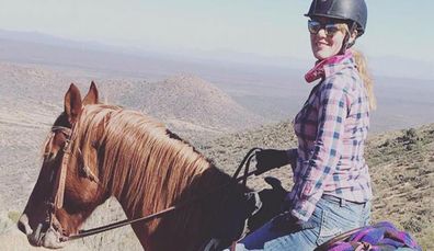 City Slickers-style riding on an American dude-ranch