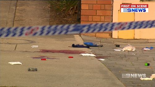 A man has been shot by police at a petrol station in New South Wales' south-east after allegedly firing towards officers.