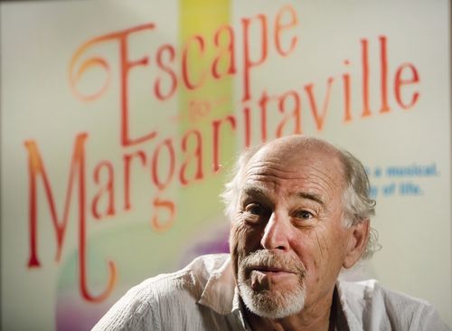 Jimmy Buffett talks about the premiere of "Escape to Margaritaville" at the Saenger Theater in New Orleans on Monday, June 12, 2017. 
