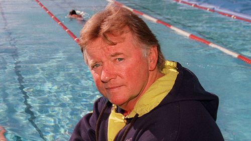 Olympic swimming coach Dick Caine.