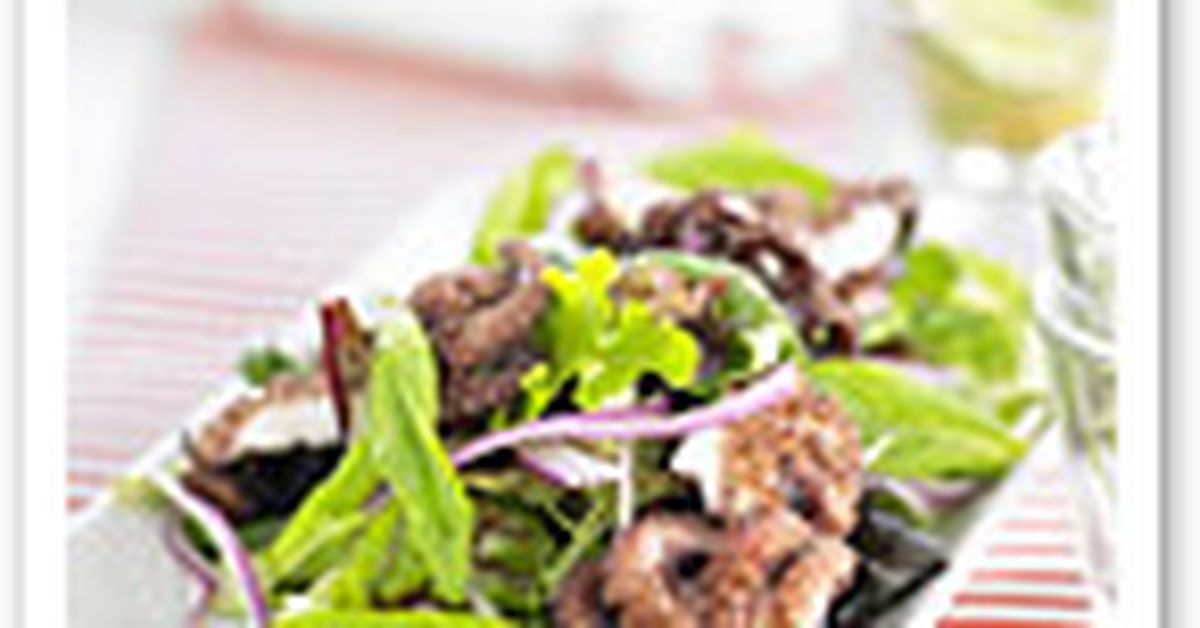 Marinated octopus salad - 9Kitchen
