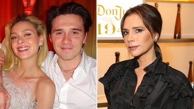 Nicola Peltz Beckham, Brooklyn Peltz Beckham and Victoria Beckham splice.