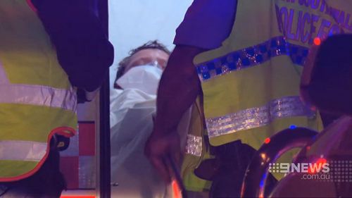 Two boys were airlifted to Westmead Children's Hospital. (9NEWS)