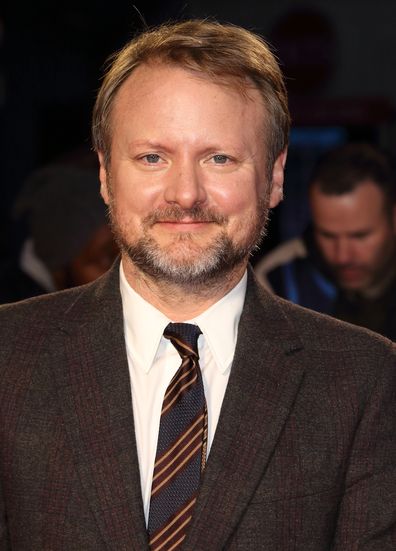 Director Rian Johnson at the London Film Festival screening of Knives Out