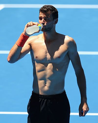 Gregor Dimitrov is certainly not short of admirers.