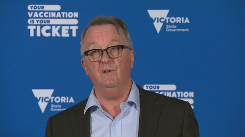 Health Minister Martin Foley said a third of Victoria's cases are the Omicron variant.