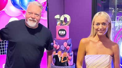 Kyle and Jackie 'O' on the 10 year birthday of their radio show