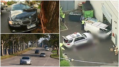Melbourne police dogs catch two would-be thieves following spike in police car rams 