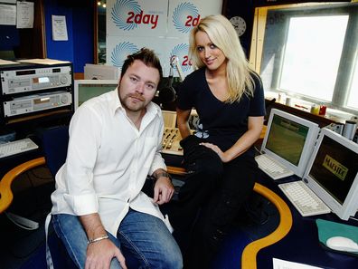 Today FM radio presenters Kyle and Jackie  O  at their studio in Bondi Junction. The duo are locked in a ratings war with Nova FM presenters Merrick and Rosso. Friday 1st April 2005.  SHD NEWS PIC BY LEE BESFORD. DIGICAM 0000