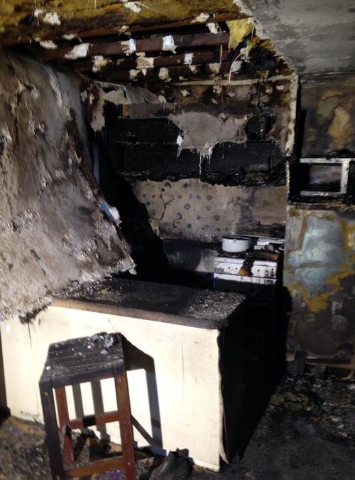 The cost of repairs has been estimated at $150,000 after the blaze was sparked by a gas stove in the kitchen. (9NEWS)