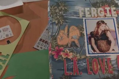 @fergie: Sending #LALOVE around the world, going through all these old pics was a real trip! Enjoy the #lyricvideo peepz… & get ready 4 some mind blowin' shiz next!