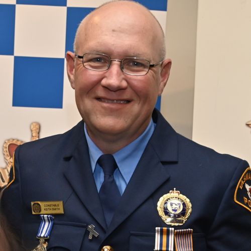 Constable Keith Anthony Smith served in the Tasmanian Police force for 25-years. 
